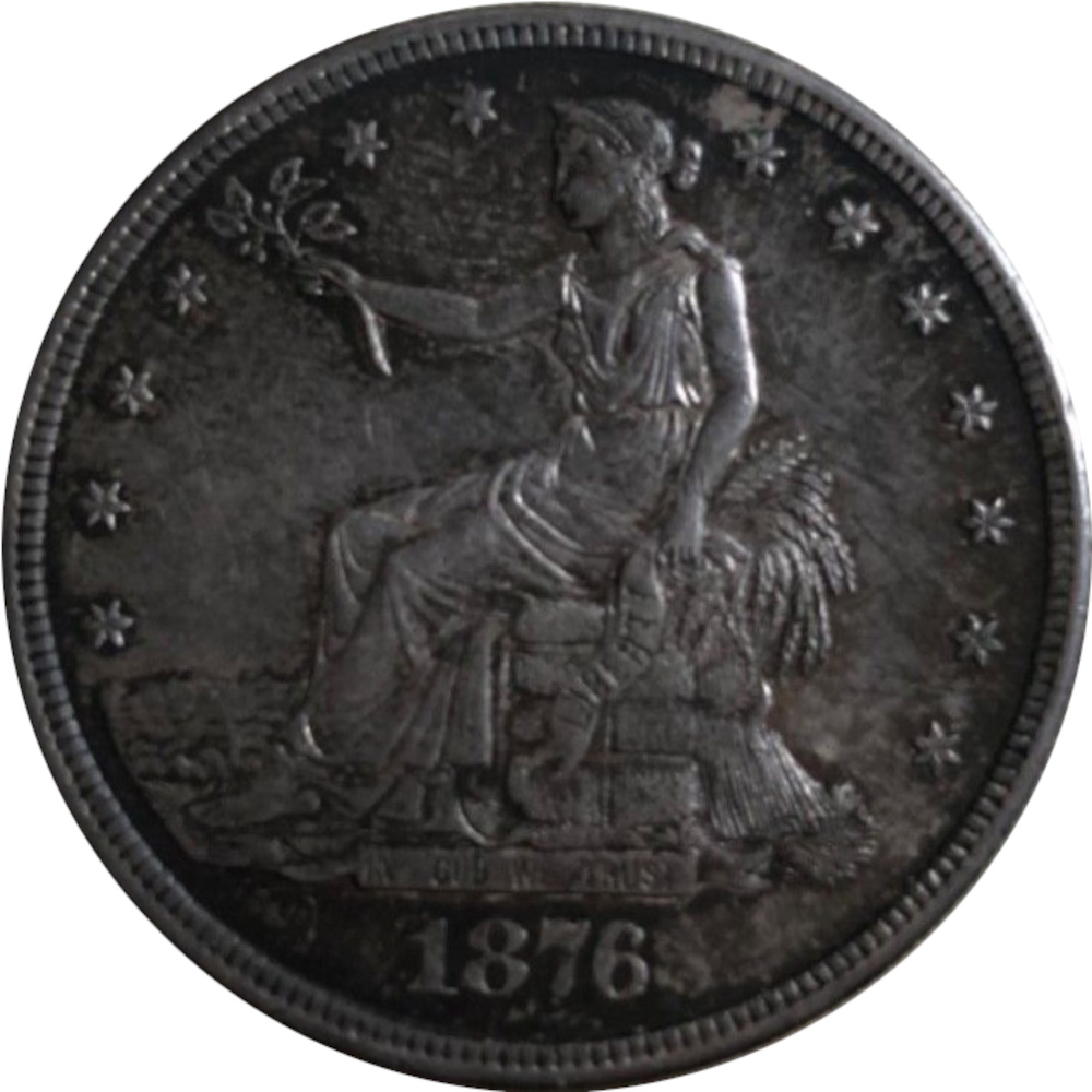 1876-S-T$1-Trade-Dollar-Type-I-OBV-Type-II-Rev